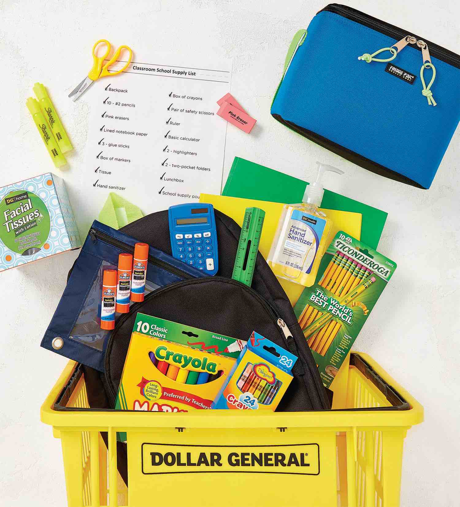 Your Child’s School Supply List At Dollar General