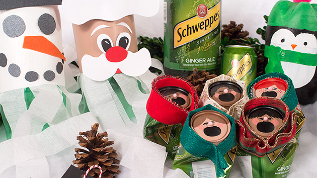 Crafts you can make with cans and bottles